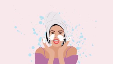 10 طرق تجنبها عند غسل وجهك